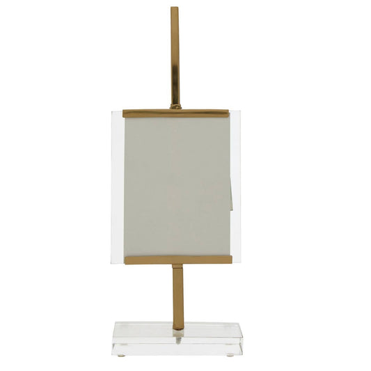 Gold Easel Photo Frame