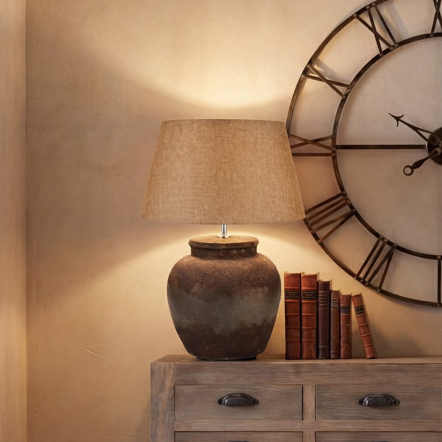 Organic Ceramic Table Lamp